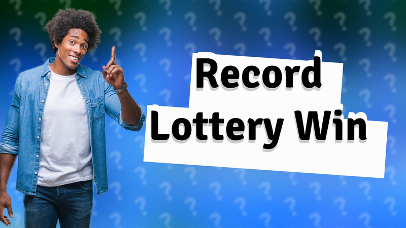 Record Lottery Win