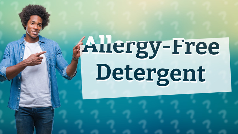 Allergy-Free Detergent