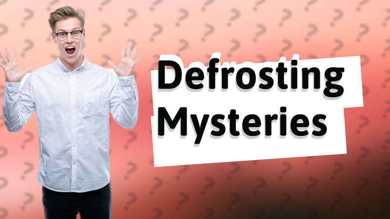 Defrosting Mysteries