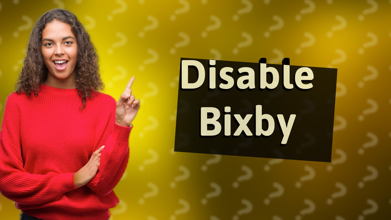 Disable Bixby