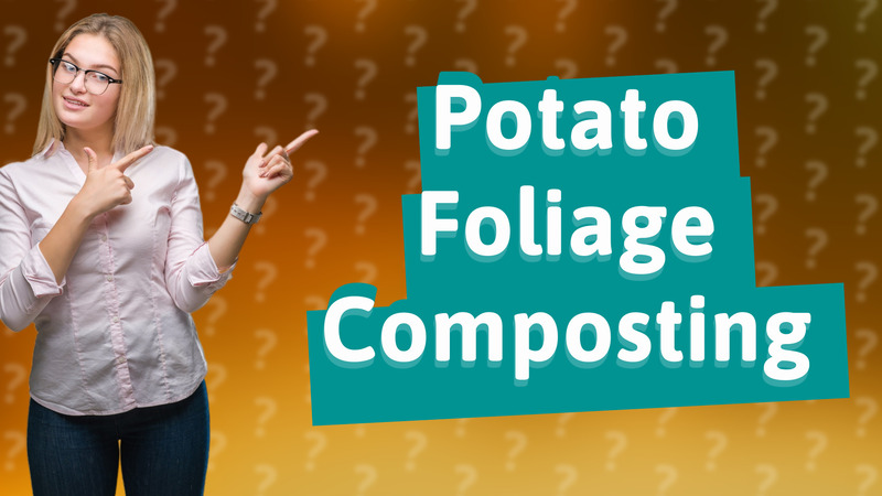 Potato Foliage Composting
