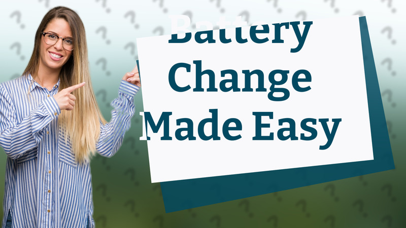 Battery Change Made Easy