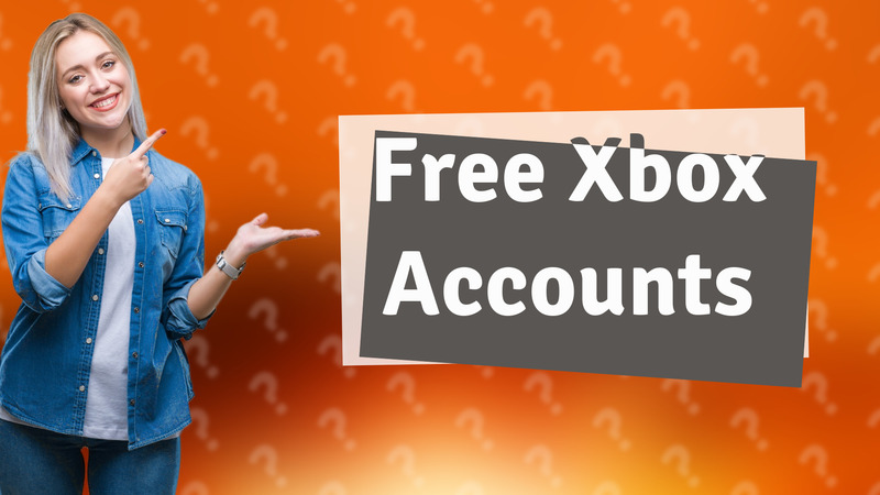 Free Xbox Accounts