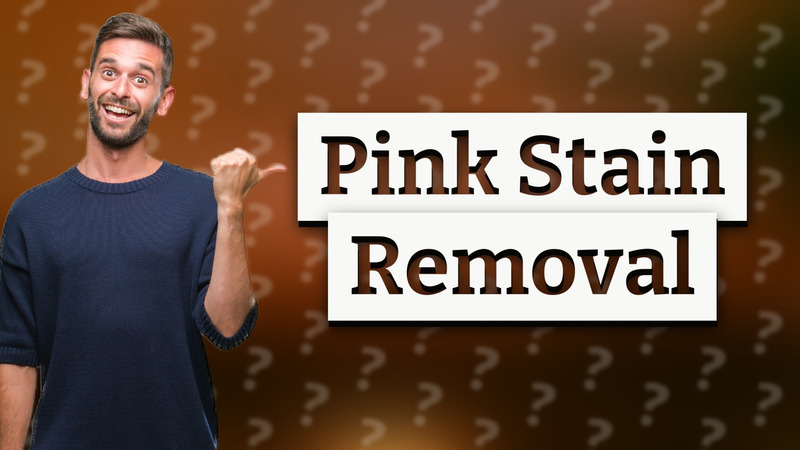 Pink Stain Removal