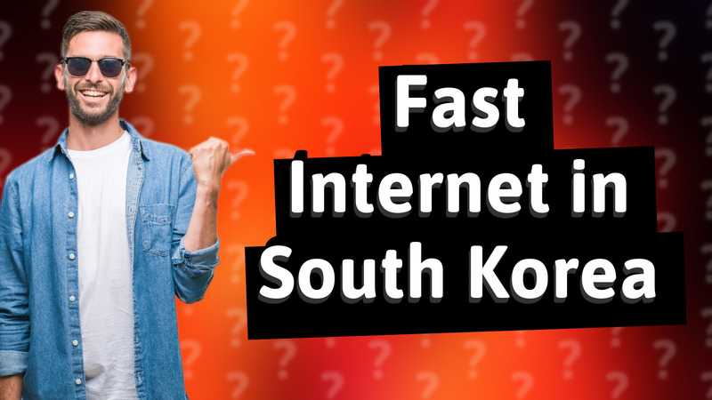Fast Internet in South Korea
