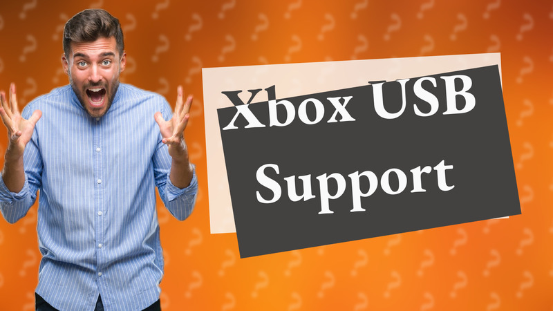 Xbox USB Support