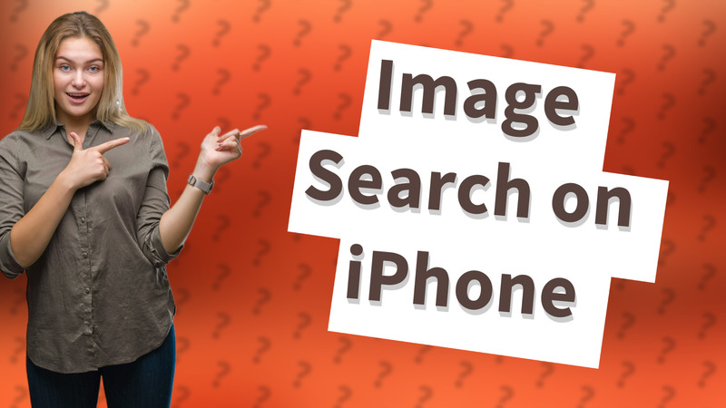 Image Search on iPhone