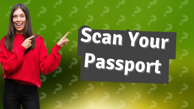 Scan Your Passport