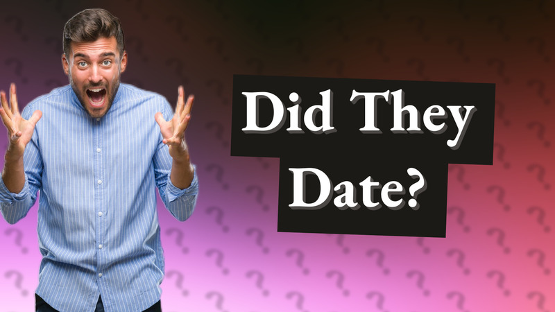 Did They Date?