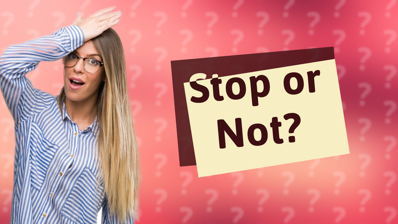 Stop or Not?