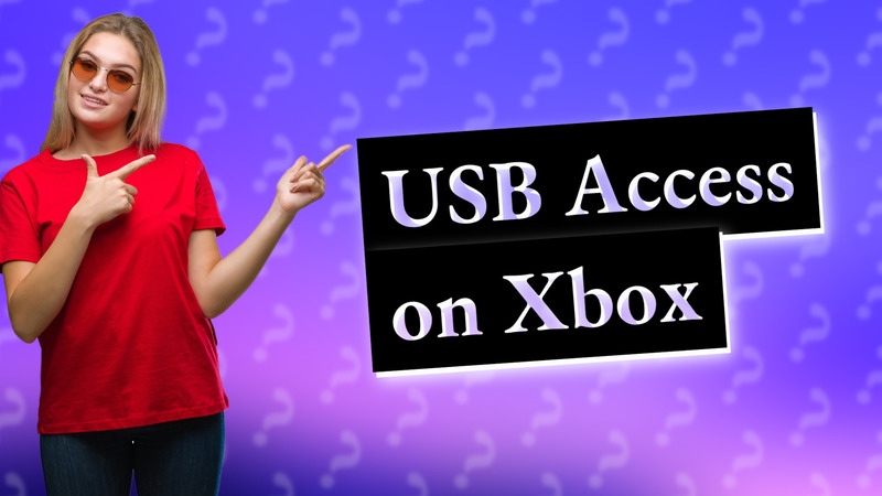 USB Access on Xbox