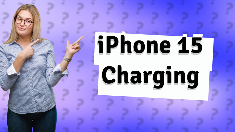 iPhone 15 Charging