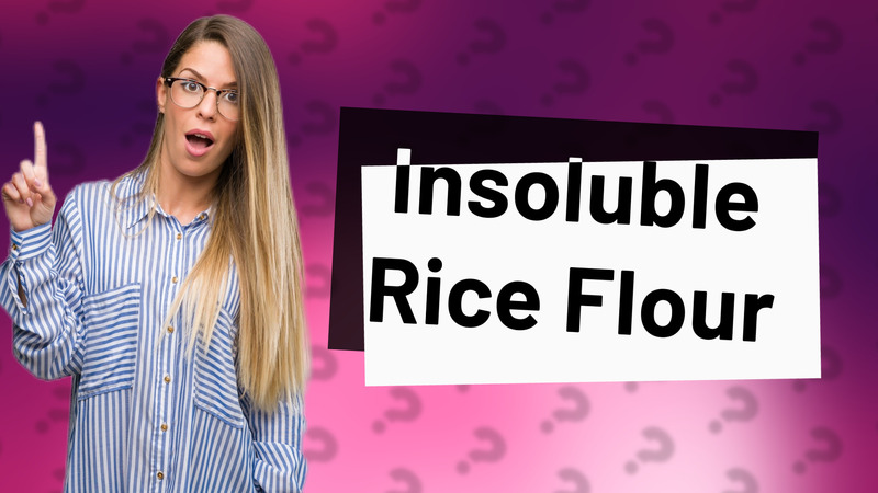 Insoluble Rice Flour