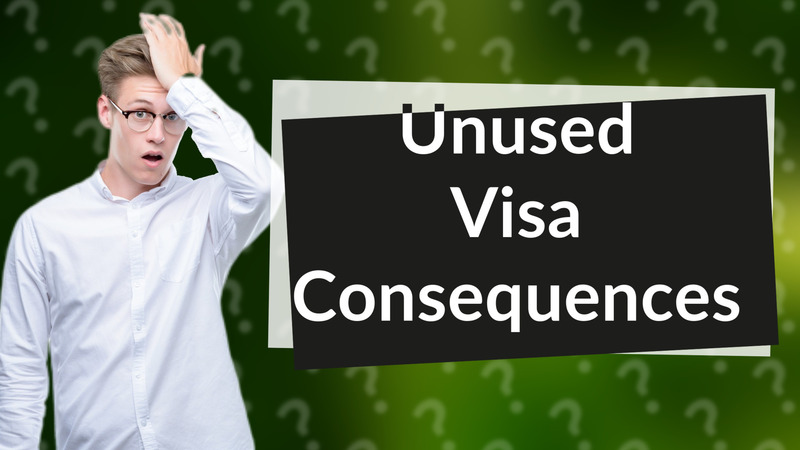 Unused Visa Consequences
