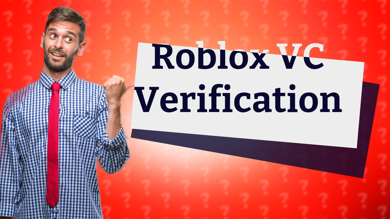 Roblox VC Verification