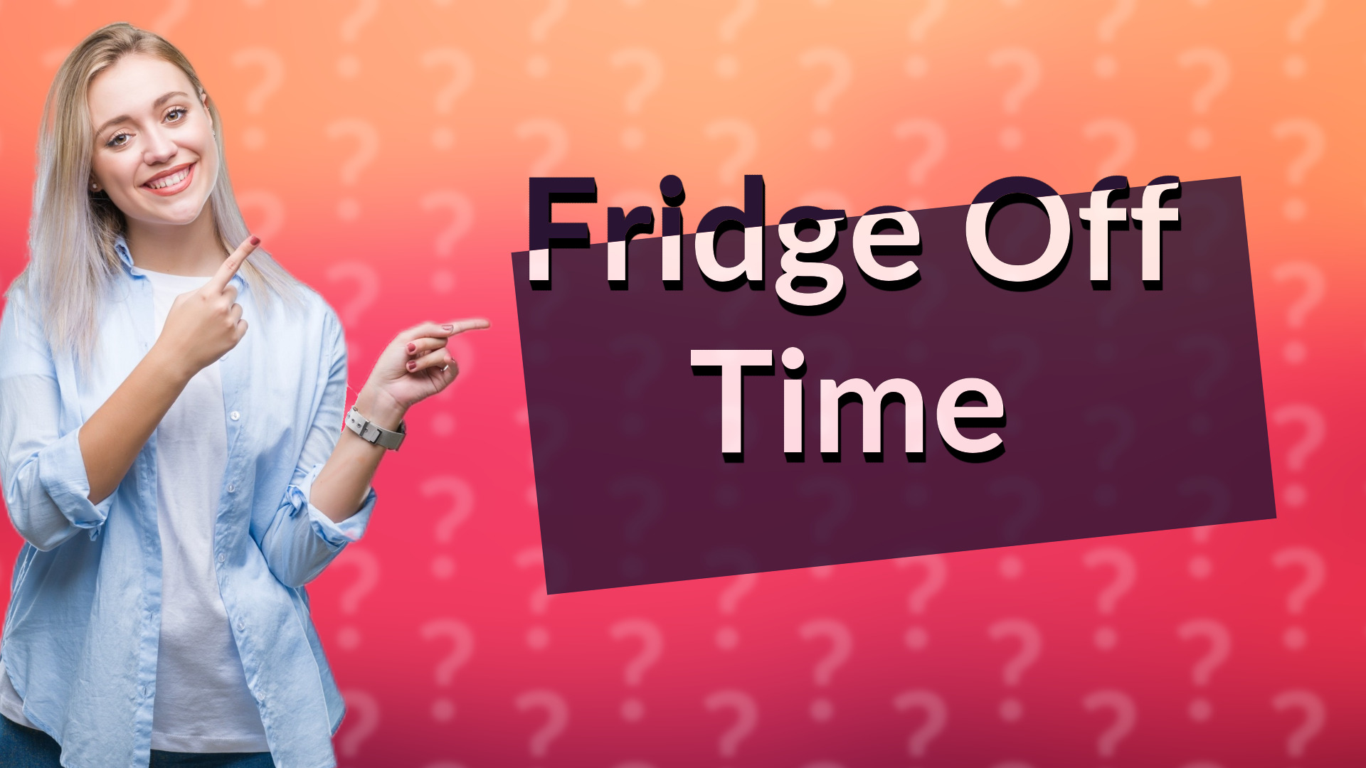 Fridge Off Time