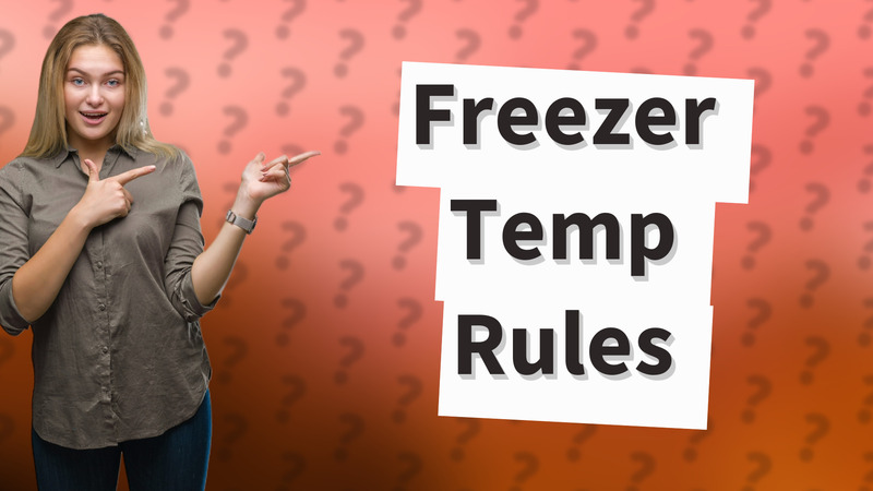 Freezer Temp Rules