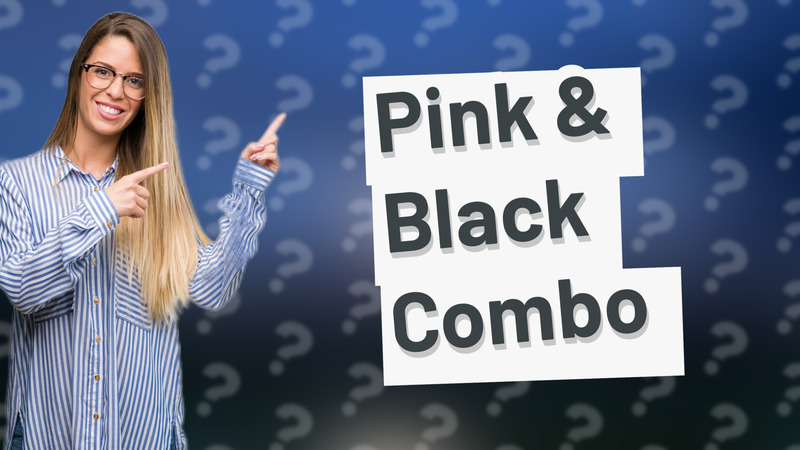 Pink & Black Combo
