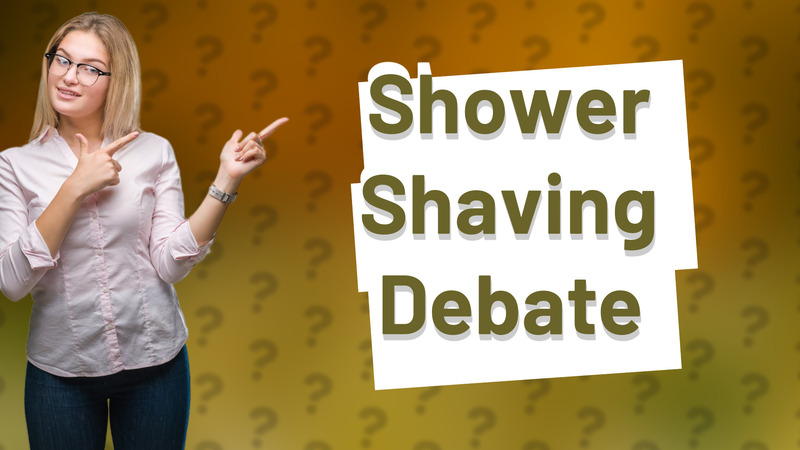 Shower Shaving Debate