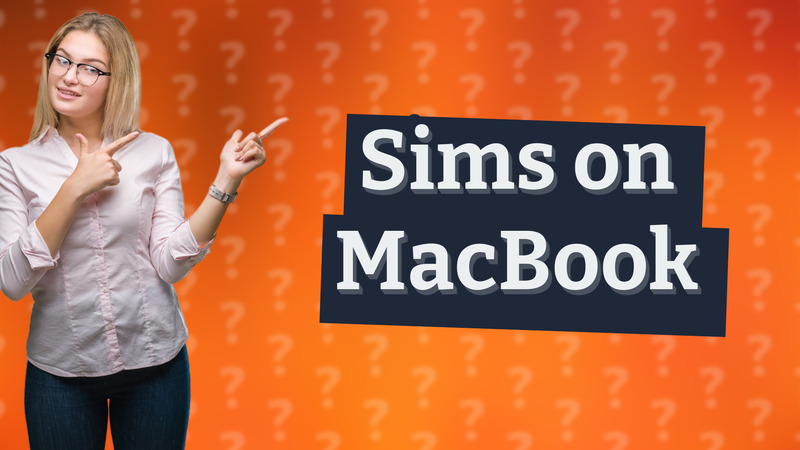 Sims on MacBook