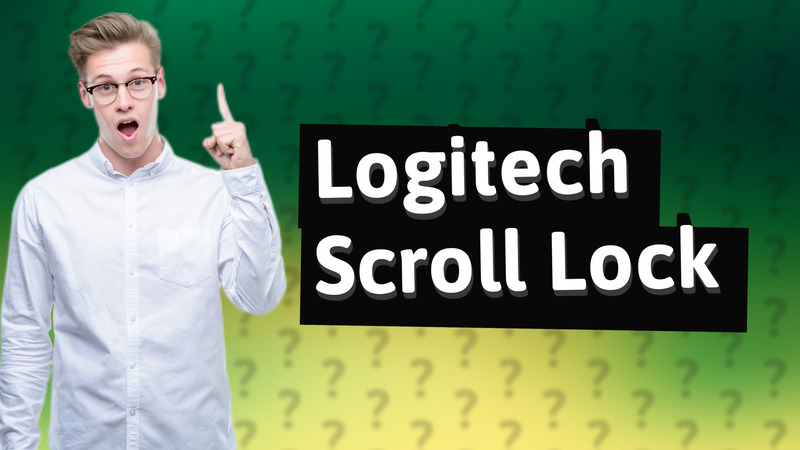 Logitech Scroll Lock