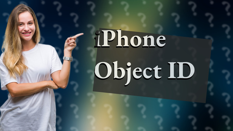 iPhone Object ID