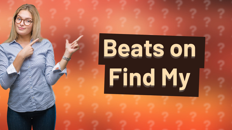 Beats on Find My