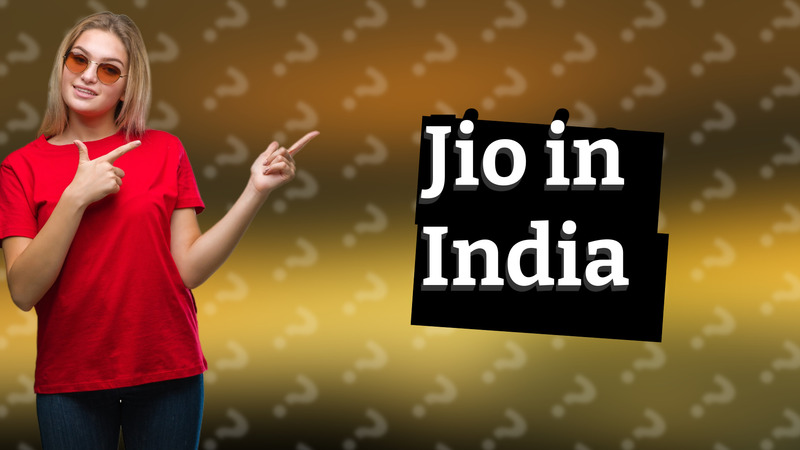 Jio in India