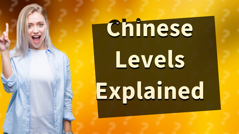 Chinese Levels Explained