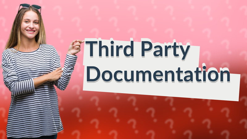 Third Party Documentation