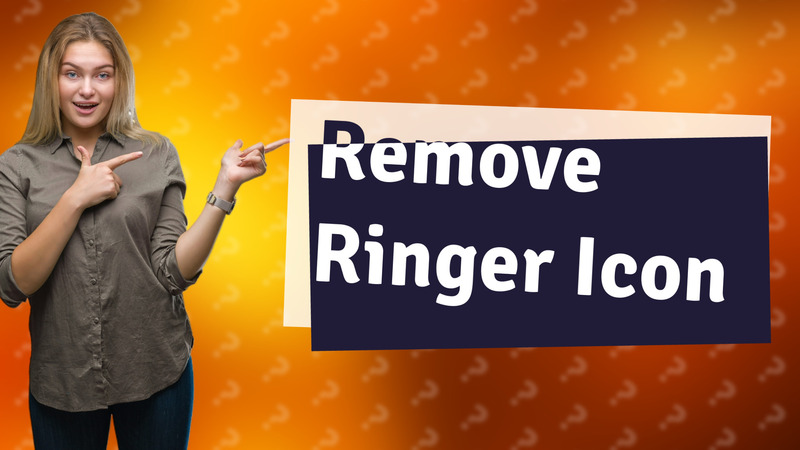 Remove Ringer Icon