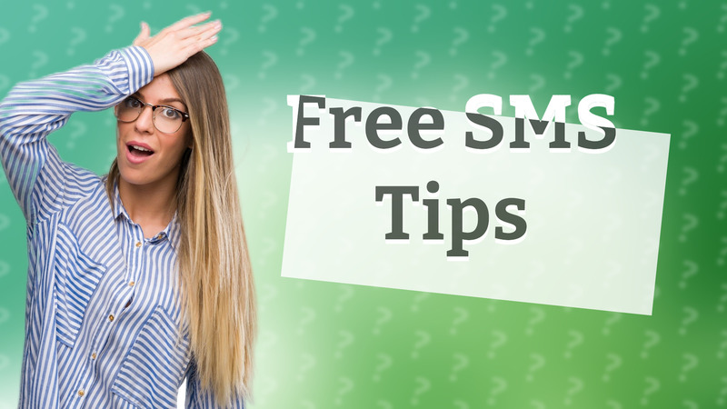 Free SMS Tips