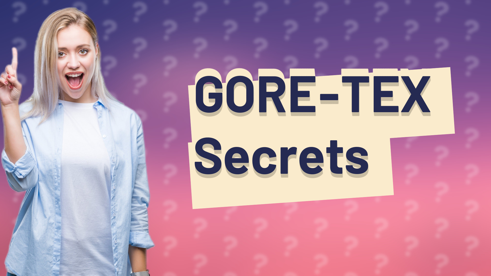 GORE-TEX Secrets