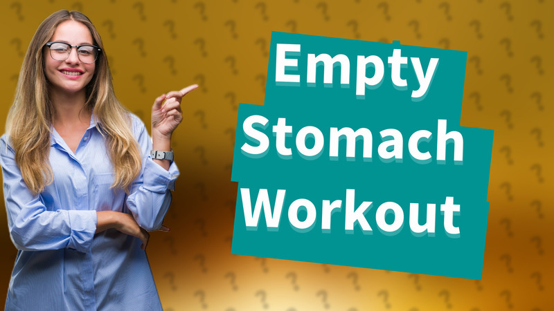 Empty Stomach Workout