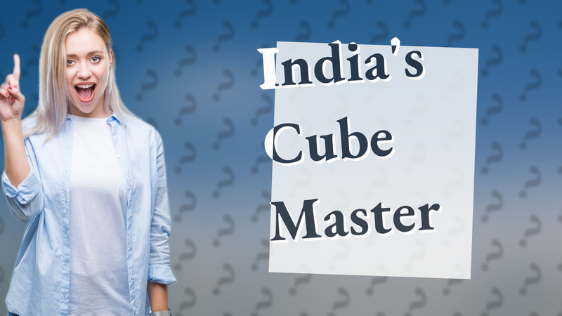 India's Cube Master
