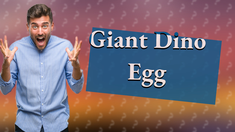 Giant Dino Egg