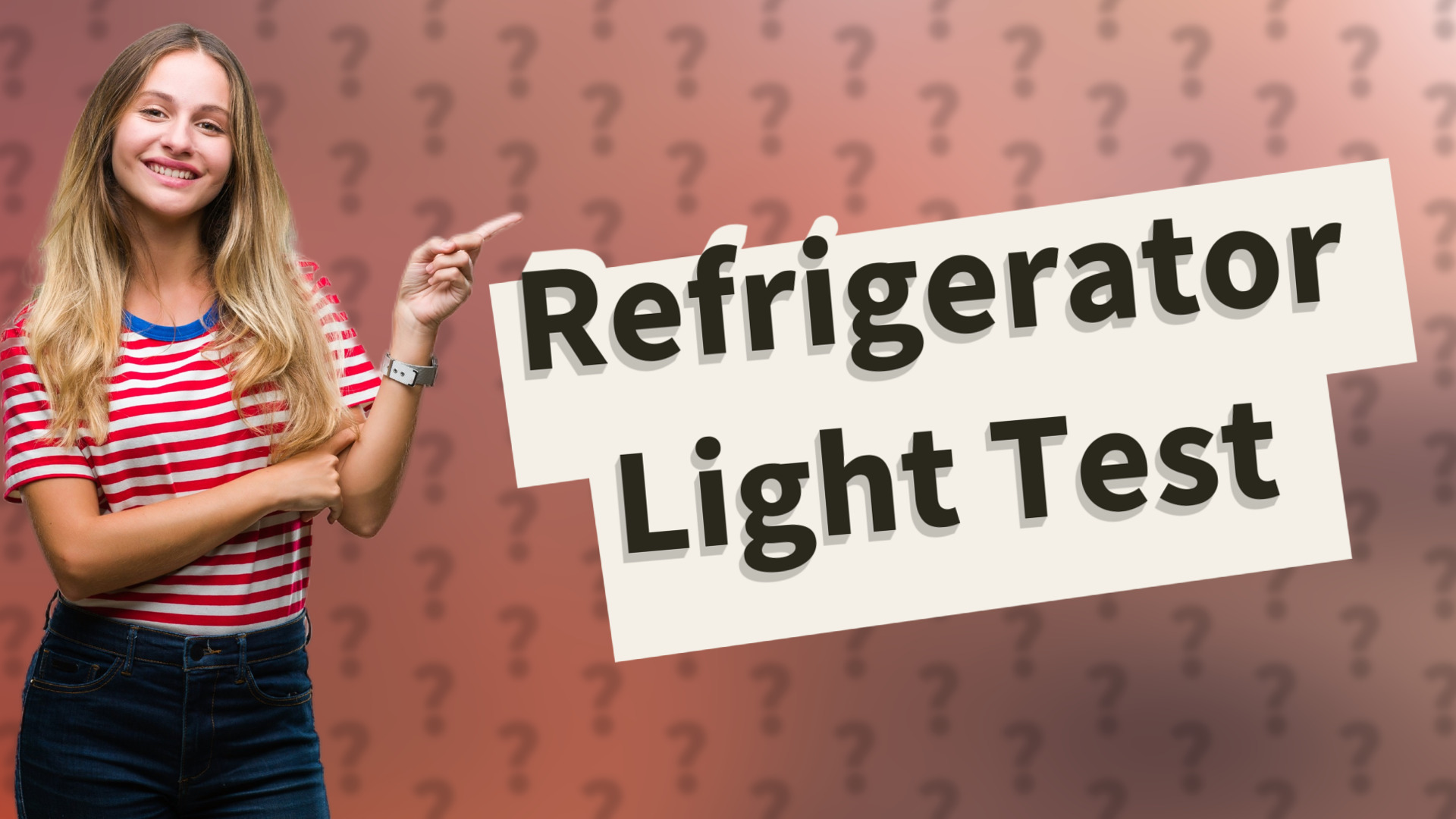Refrigerator Light Test