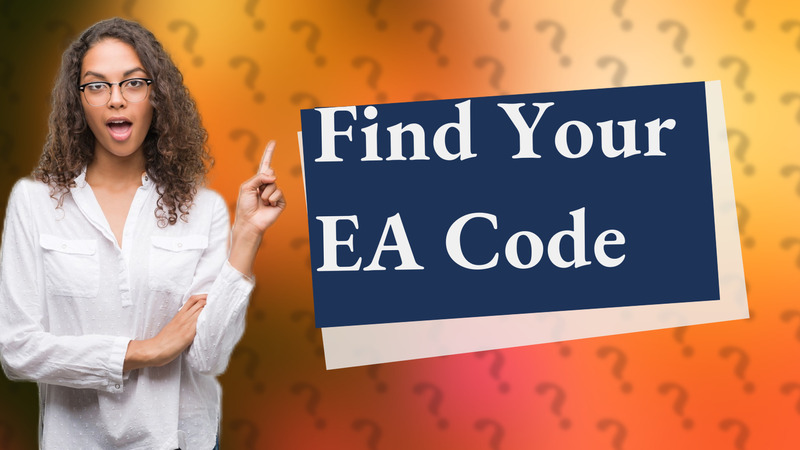 Find Your EA Code