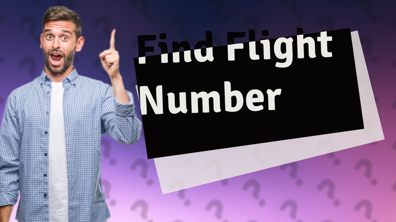 Find Flight Number
