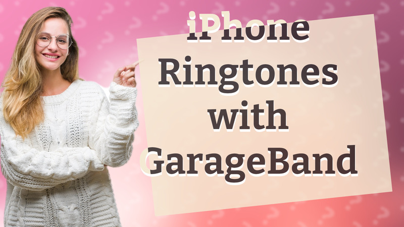 iPhone Ringtones with GarageBand