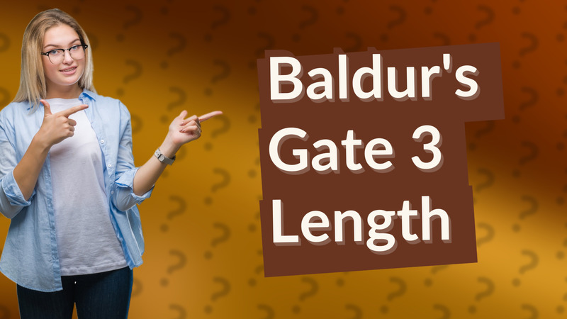 Baldur's Gate 3 Length
