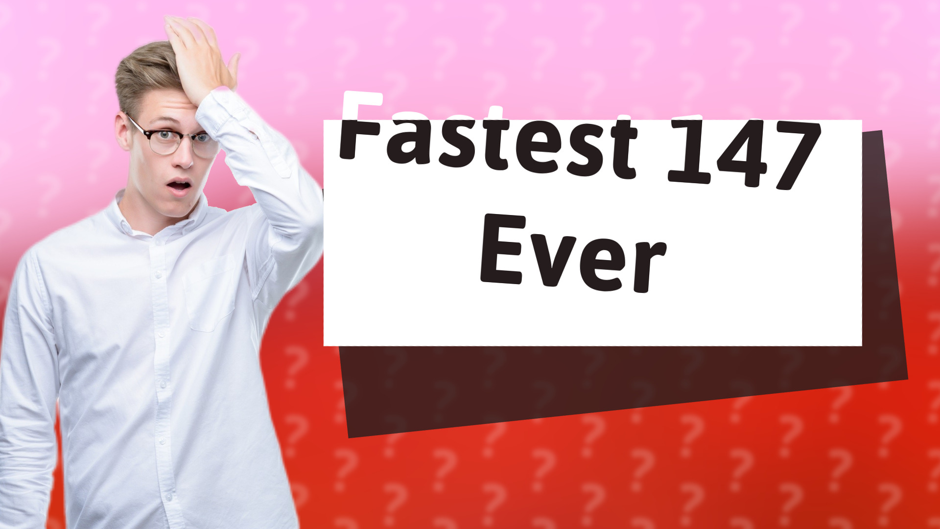 Fastest 147 Ever