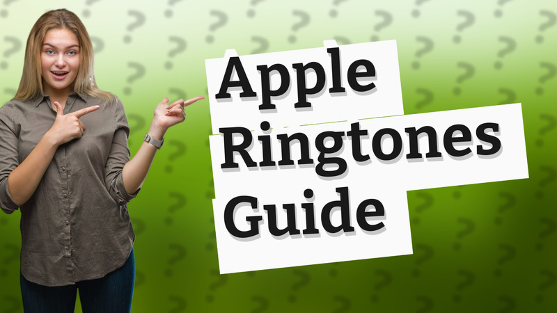 Apple Ringtones Guide