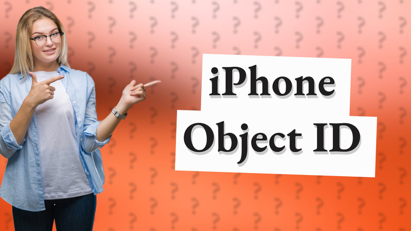 iPhone Object ID