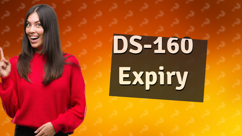 DS-160 Expiry