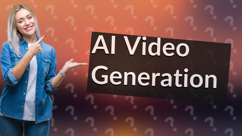AI Video Generation