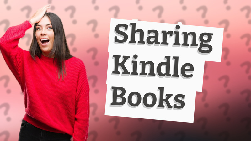 Sharing Kindle Books