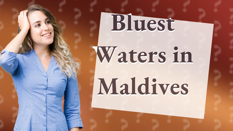 Bluest Waters in Maldives