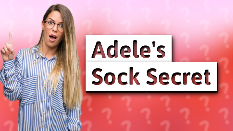 Adele's Sock Secret