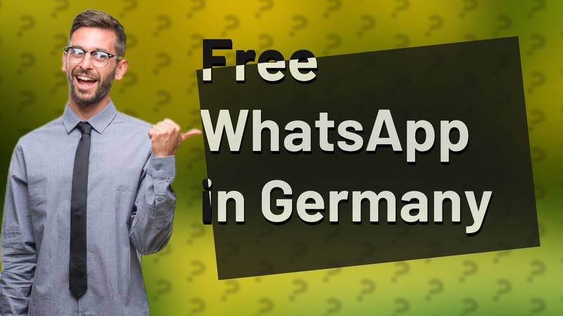 Free WhatsApp in Germany